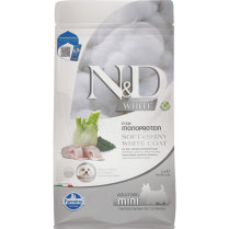 FARMINA N&D White Dog Sea Bass, Rice Fennel, Kelp AD Mini 2kg