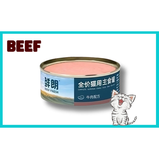 Rosy Fresh Canned Food Beef Receipe | For Cat