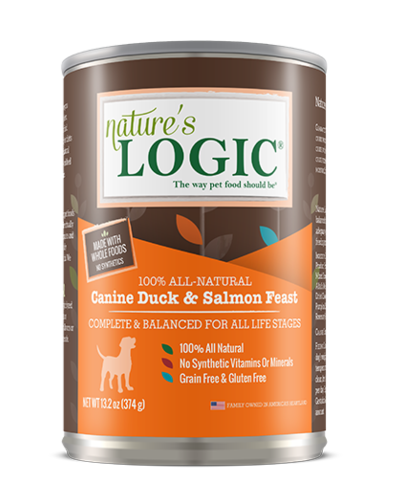 NATURE'S LOGIC Duck & Salmon Canine Canned Diets