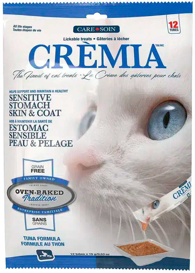 Oven-Baked Tradition Crèmia Sensitive Stomach, Skin & Coat Tuna cat treat bag