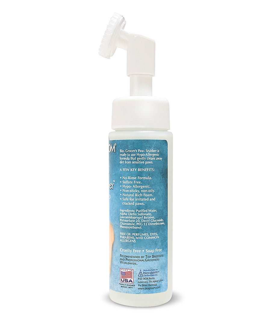 Bio-Groom Paw Scrubber Unscented Paw Cleaner for Dogs – 8 oz