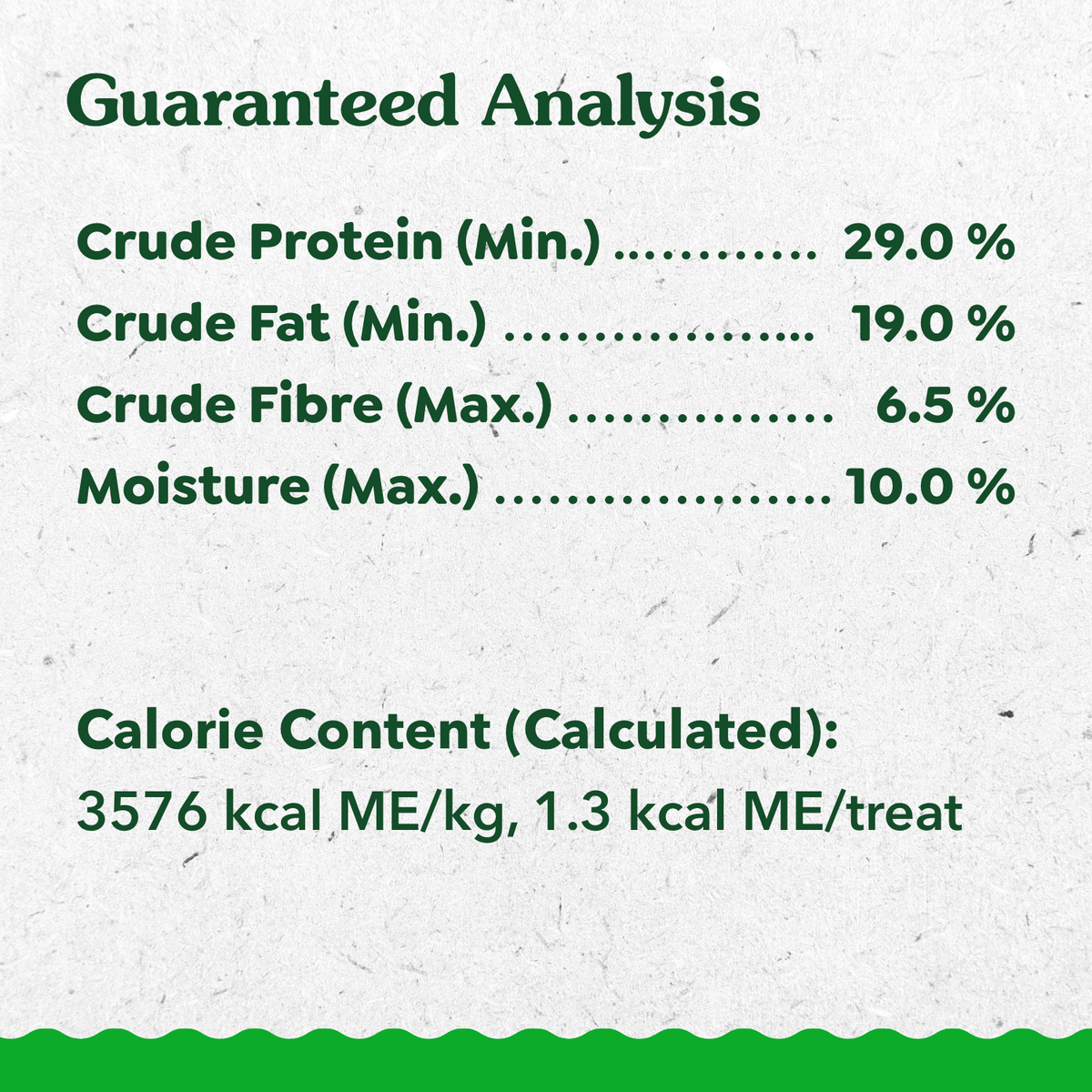 Feline Greenies Smartbites Healthy Indoor Tuna guaranteed analysis