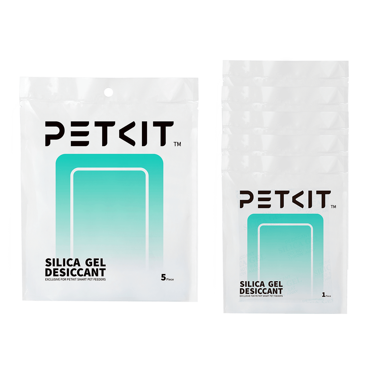 PETKIT desiccant packaging