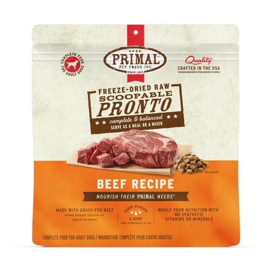 PRIMAL Canine Beef Formula Freeze-Dried Pronto -25oz