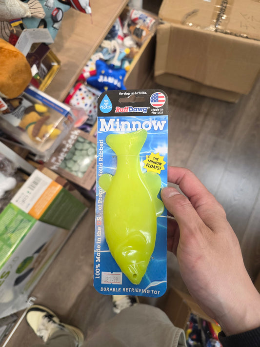 Ruffdawg minnow yellow