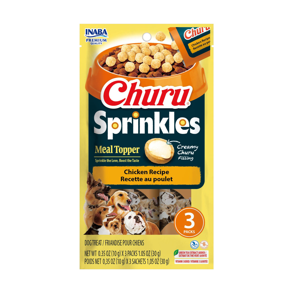 Inaba Churu Sprinkles Chicken Recipe – official product image