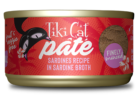 Tiki Cat Grill Sardines Pâté 2.8 oz can front
