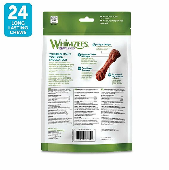 WHIMZEES Brushzees Small | 24PK