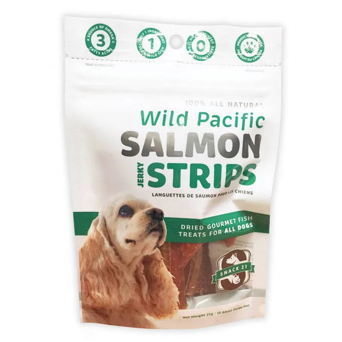 SNACK 21 Salmon Jerky Strips 25GM