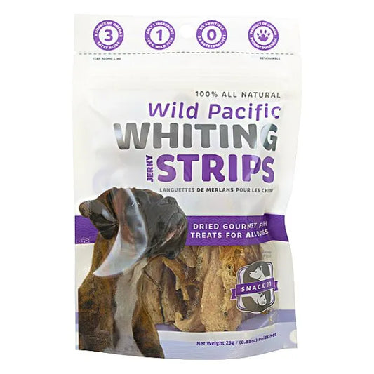 SNACK 21 Pacific Whiting Jerky Strips 25GM