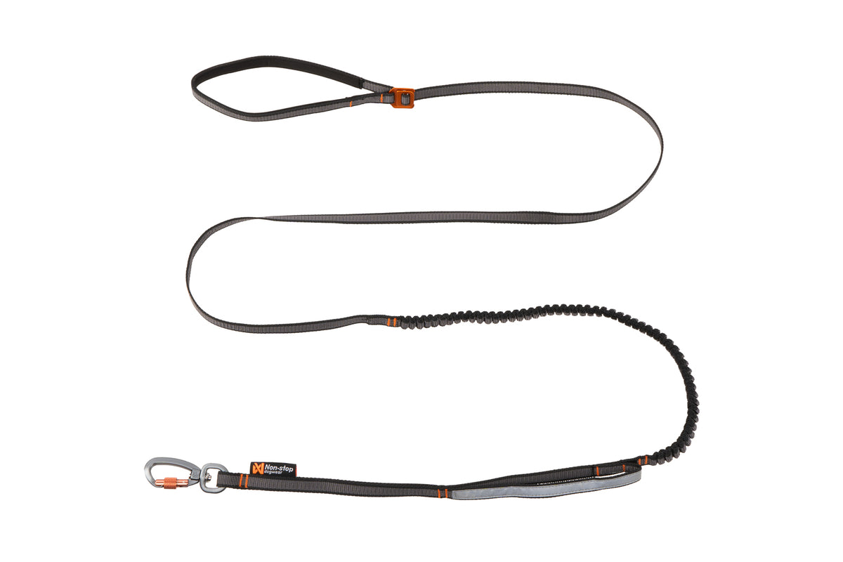 Non-stop dogwear Touring Bungee Adjustable Leash