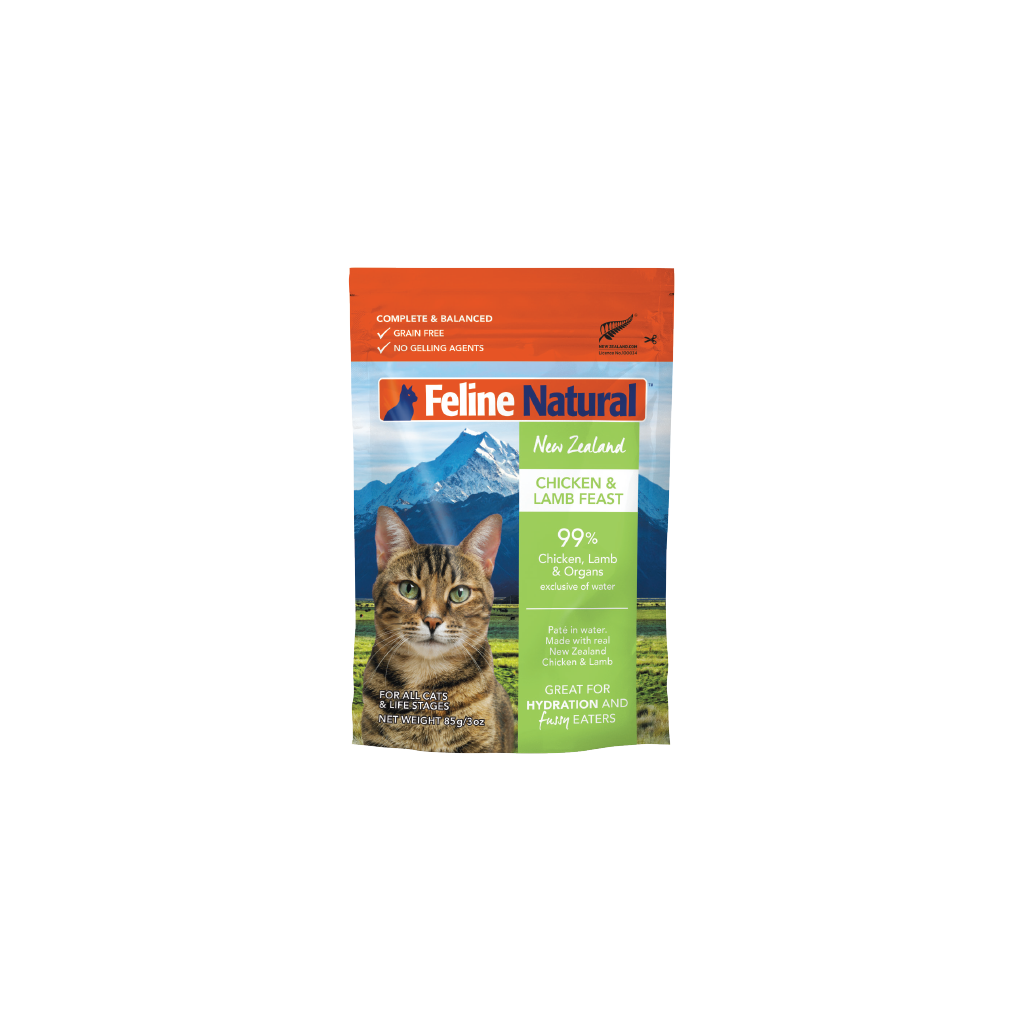 Feline Natural Chicken & Lamb Feast - official product image