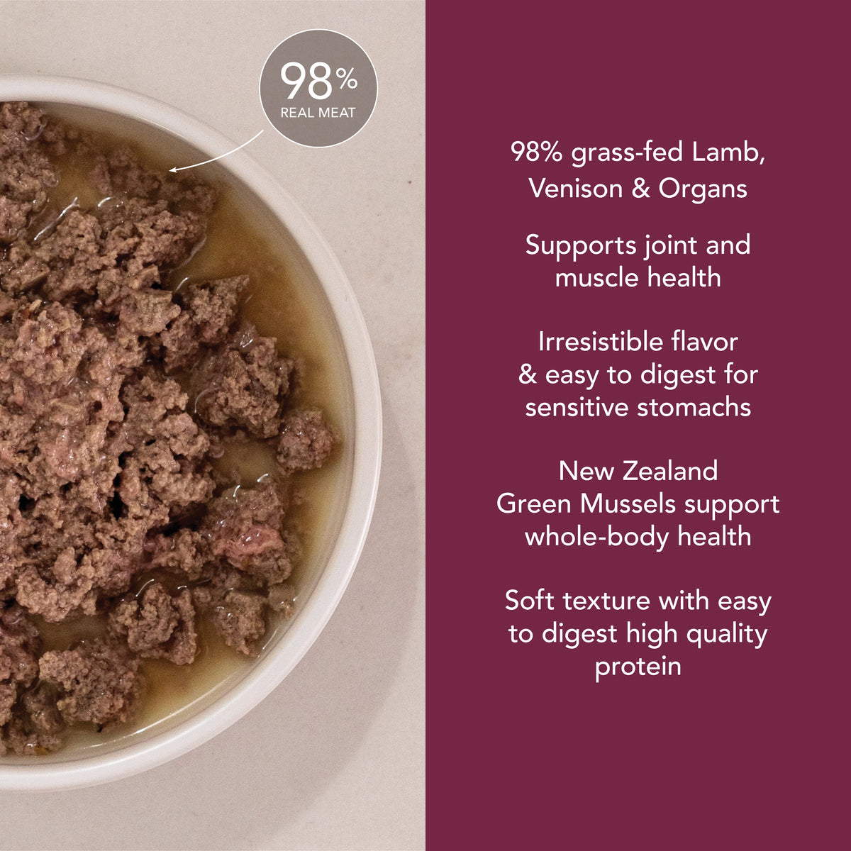 Feline Natural Lamb & Venison Feast - official product image