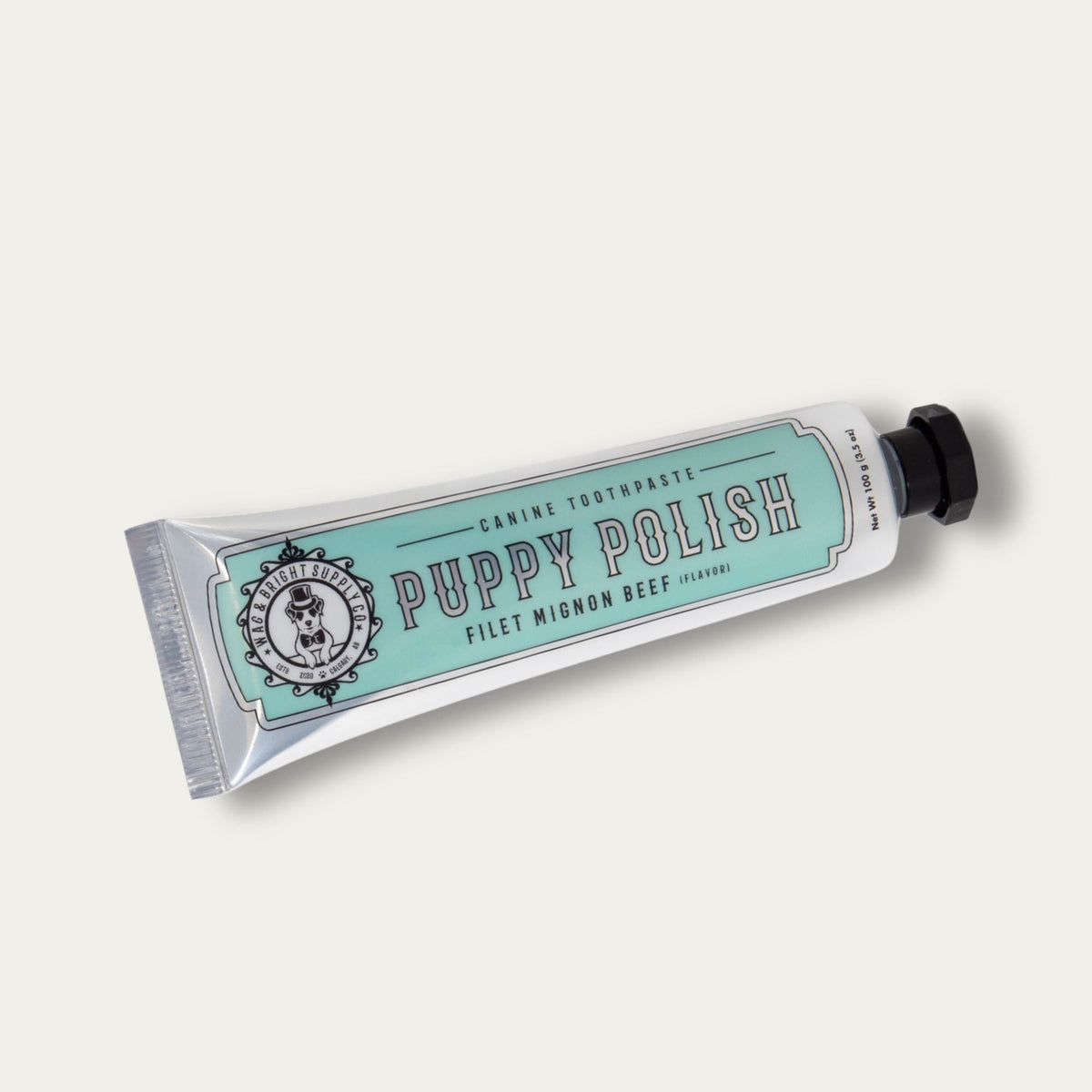 Wag & Bright Puppy Polish Filet Mignon Beef Dog Toothpaste