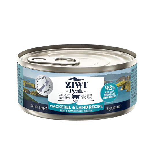 ZIWI Peak Cat Mackerel & Lamb 6/3 oz Cans