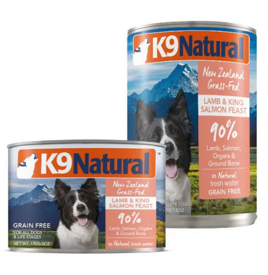K9 Lamb and King Salmon Feast Canned Dog Food