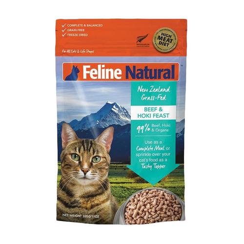 Feline Natural - Beef & Hoki Freeze Dried - 11oz