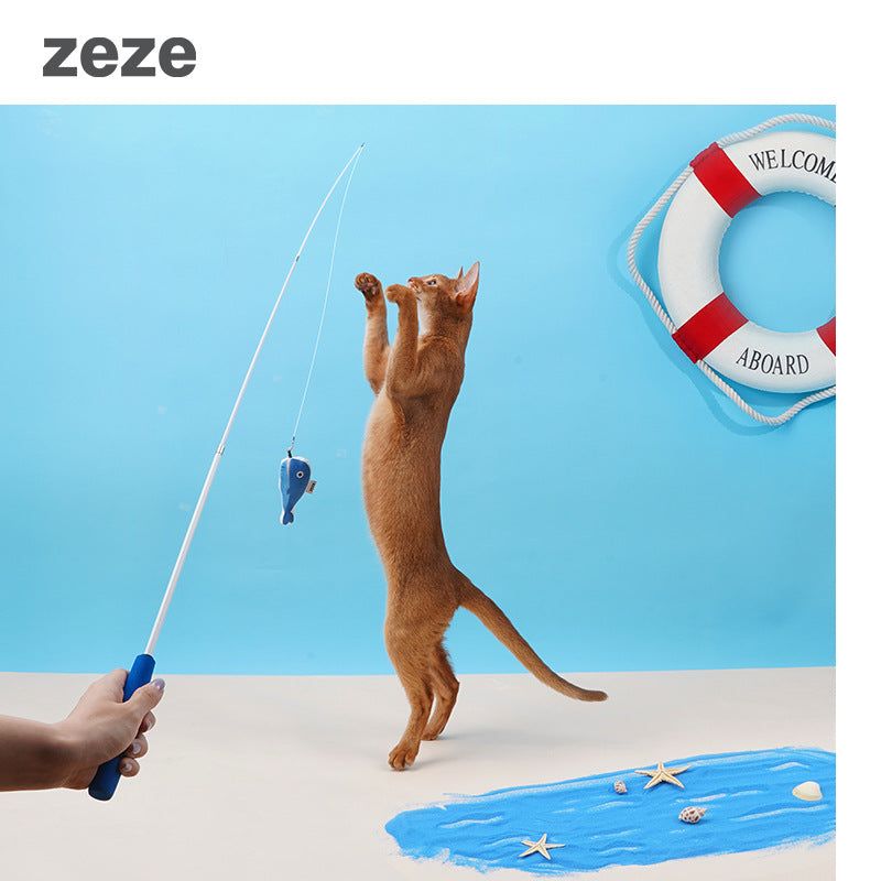 ZEZE Fish Cat Toy Bundle