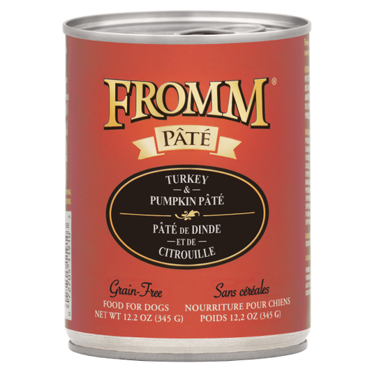 Fromm Dog GF Turkey & Pumpkin Pate 12/12.2 oz