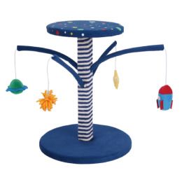 ZEZE Star Drop Ball Stand Scratcher