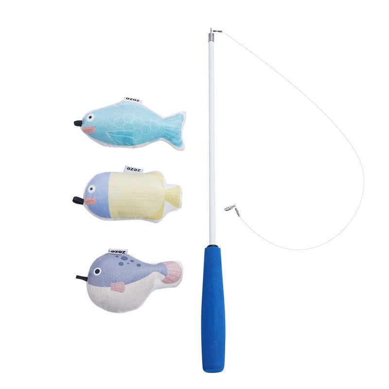 ZEZE Fish Cat Toy Bundle