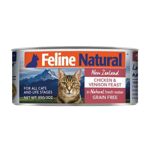 K9 Feline Natural- Chicken & Venison Can 6oz