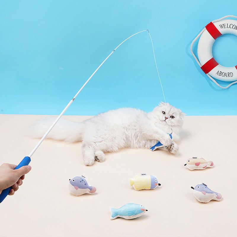 ZEZE Fish Cat Toy Bundle