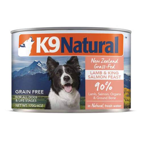 K9 Natural- Lamb & Salmon Can 6oz