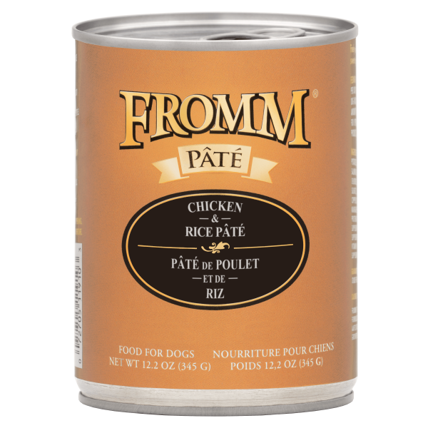 Fromm Dog Chicken & Rice Pate 12/12.2 oz