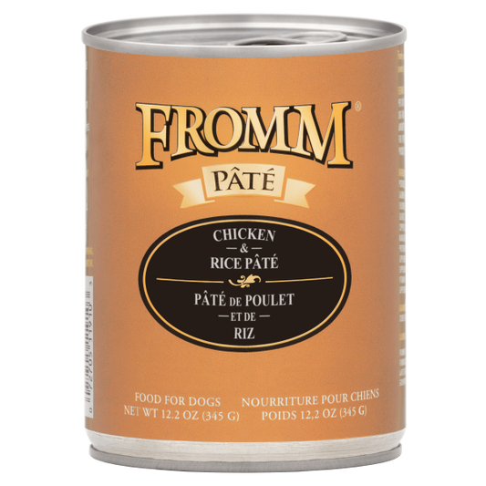 Fromm Dog Chicken & Rice Pate 12/12.2 oz