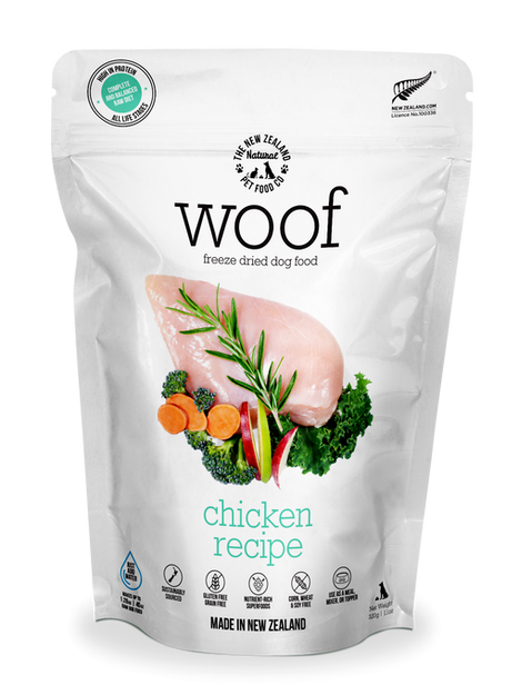 Woof Freeze Dried Dog Food - Chicken