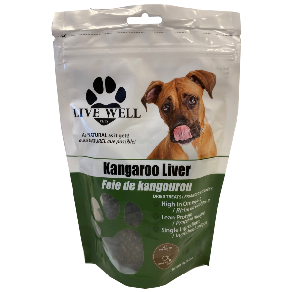 Live Well Kangaroo Liver 90 g