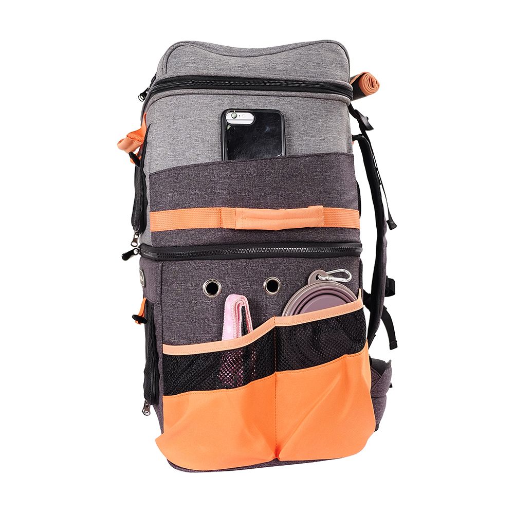 IBIYAYA Two-tier Pet Backpack