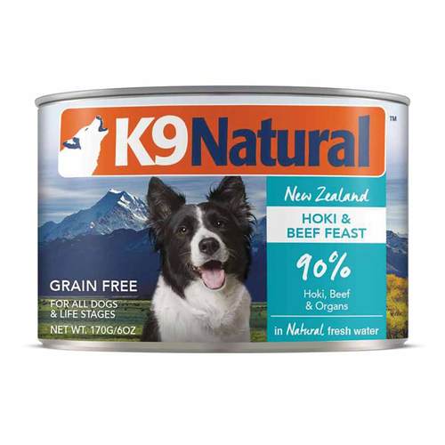 K9 Natural- Hoki & Beef Can 6oz