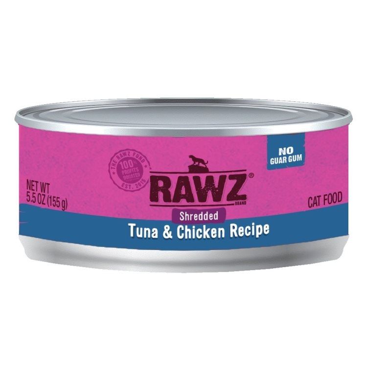 RAWZ Cat Shredded Tuna & Chicken 5.5oz