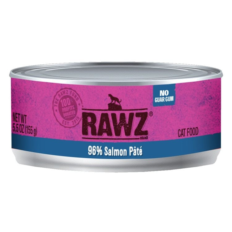 RAWZ Cat 96% Salmon 156g