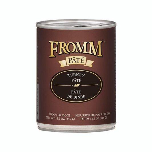 Fromm Dog Turkey Pate 12/12 oz