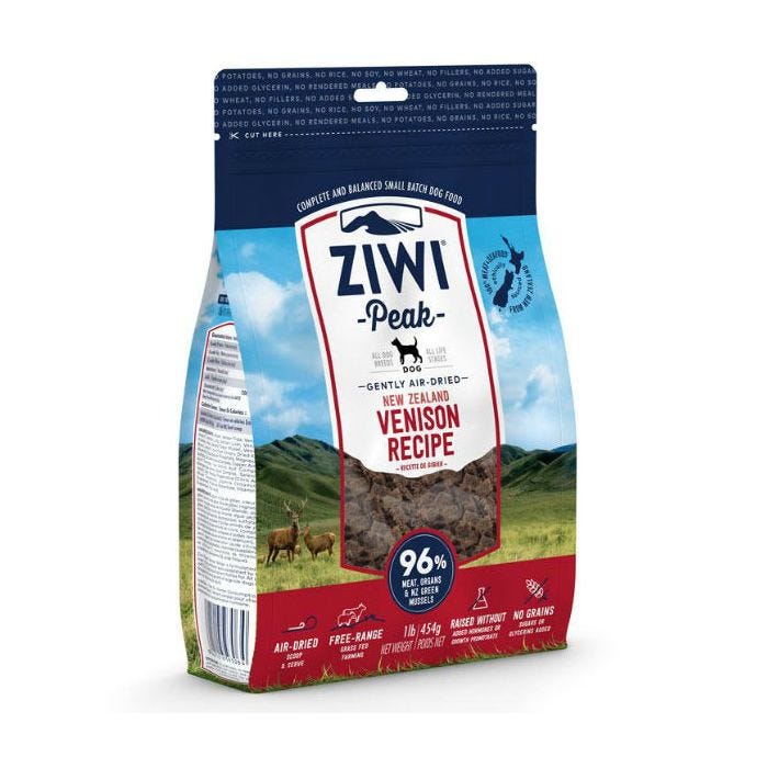 ZiwiPeak Air-Dried Venison Dog Food